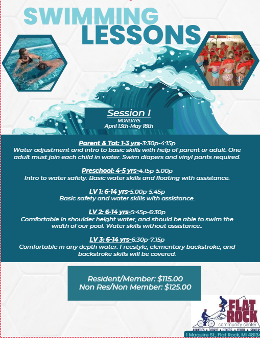 Kids Swim Lessons Spring 2026